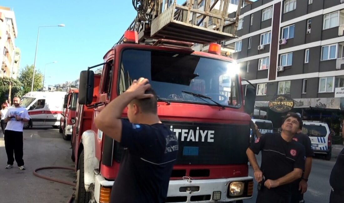 Antalya’da, Sinan Mahallesi Cebesoy Caddesi üzerinde bulunan 5 katlı bir