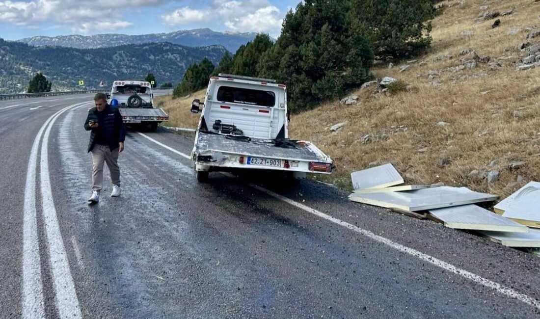Akseki ilçesinde son 24 saat içerisinde meydana gelen iki ayrı