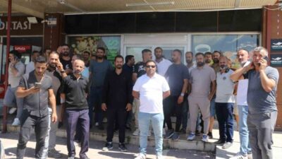 Antalya’nın Kepez ilçesinde faaliyet gösteren bir kuruyemiş ve giyim mağazası