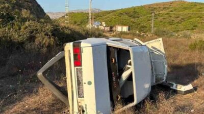 Antalya’nın Manavgat ilçesi Buçakşeyhler Mahallesi’nde meydana gelen bir trafik kazasında