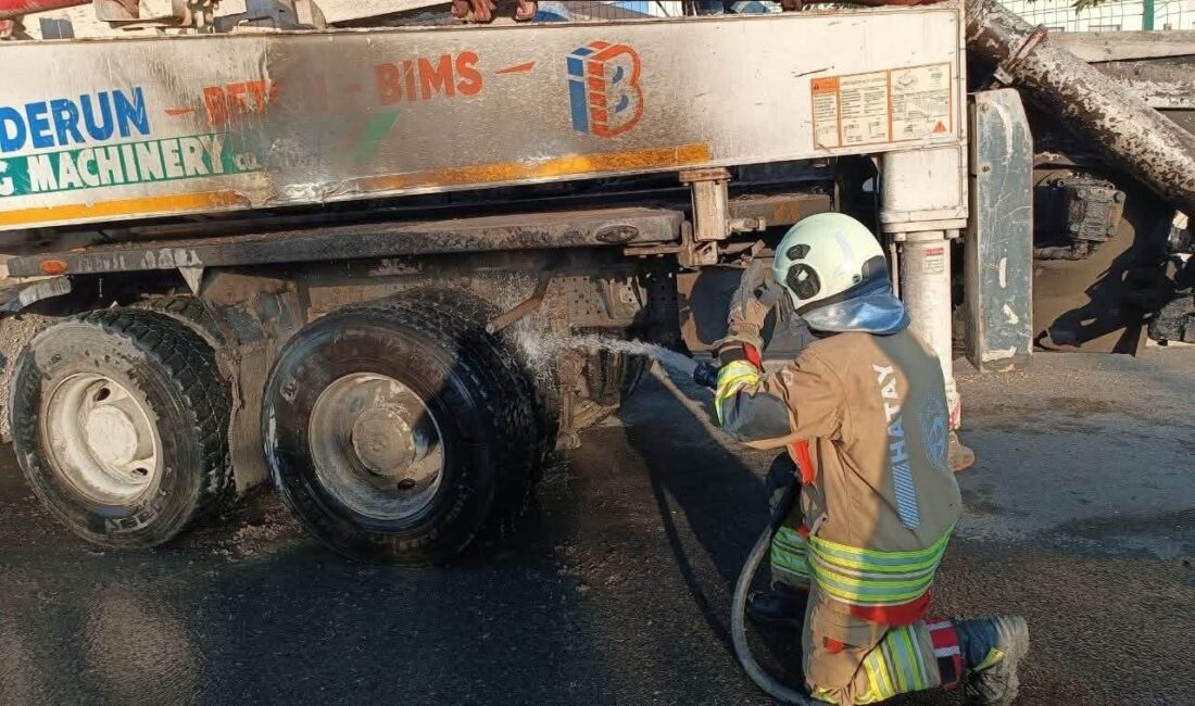 Arsuz ilçesindeki Karahüseyinli Mahallesi’nde meydana gelen tır yangını, ekiplerin hızlı