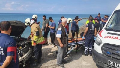 Hatay’ın Arsuz ilçesinde, Aşağı Kepirce mevkiinde meydana gelen olayda, park