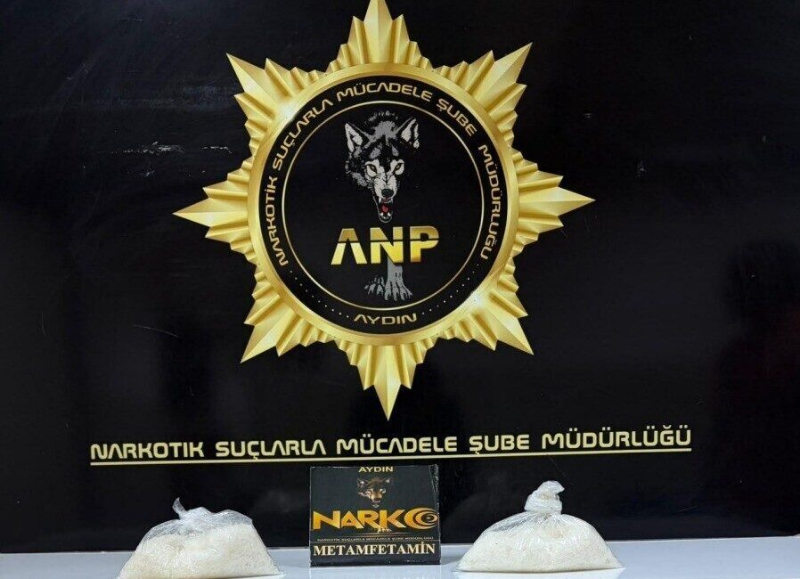 Aydın’ın Efeler ilçesindeki bir uygulama noktasında durdurulan ticari takside gerçekleştirilen
