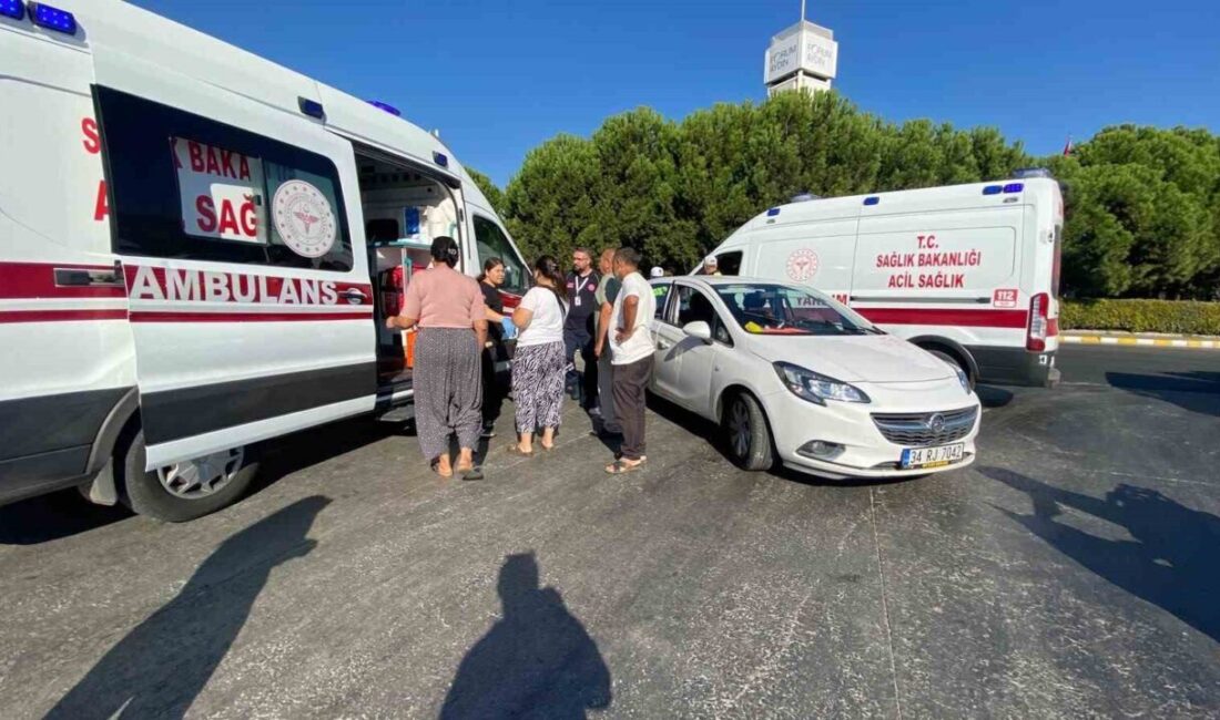 Aydın’ın Efeler ilçesinde meydana gelen trafik kazasında 2 kişi yaralandı.