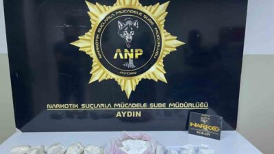 Sultanhisar ilçesinde gerçekleştirilen bir operasyonda polis ekipleri tarafından 2 kilo