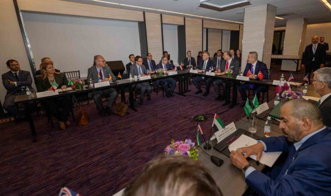 Türkiye Dışişleri Bakanı Hakan Fidan, ABD’nin New York kentinde gerçekleşen