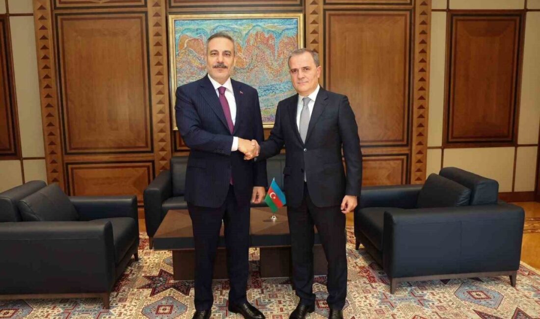 Türkiye Dışişleri Bakanı Hakan Fidan, Azerbaycan Dışişleri Bakanı Ceyhun Bayramov