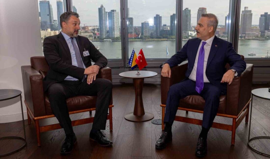 Türkiye’nin Dışişleri Bakanı Hakan Fidan, New York’ta Birleşmiş Milletler (BM)
