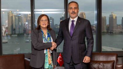 Türkiye Dışişleri Bakanı Hakan Fidan ile El Salvador Dışişleri Bakanı