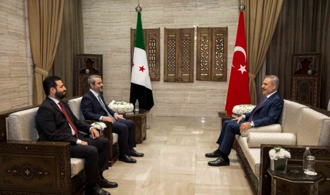 Dışişleri Bakanı Hakan Fidan, Şam’da gerçekleştirdiği temaslar çerçevesinde Suriye Dışişleri