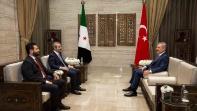 Dışişleri Bakanı Hakan Fidan, Şam’da gerçekleştirdiği temaslar çerçevesinde Suriye Dışişleri