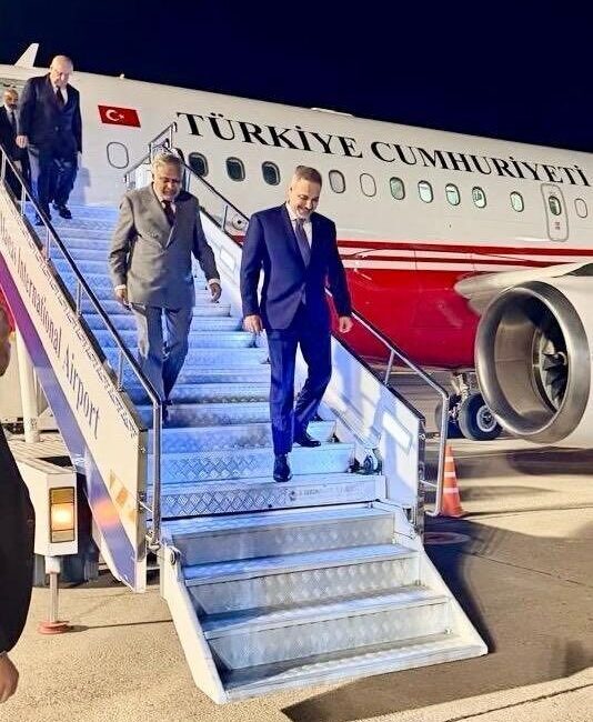 Türkiye’nin Dışişleri Bakanı Hakan Fidan ve Milli Savunma Bakanı Yaşar