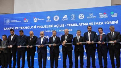 Sanayi ve Teknoloji Bakanı Mehmet Fatih Kacır, Diyarbakır Organize Sanayi