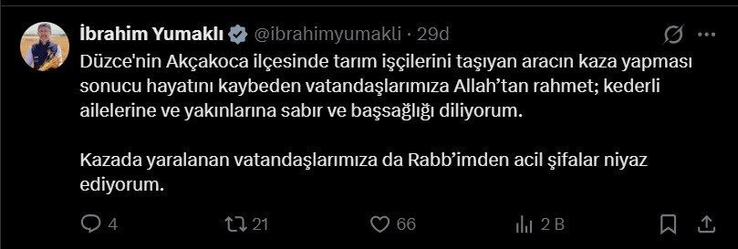 Düzce’nin Akçakoca ilçesinde meydana gelen trafik kazasında tır ile patpatın