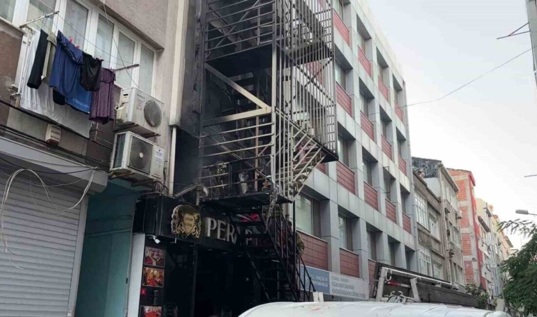 Bir otelde meydana gelen yangın, Bakırköy ilçesinde alarm yarattı. Otelde