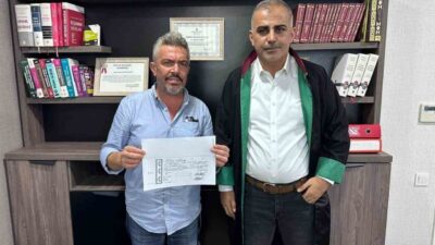Çeşme ilçesinde ikamet eden bir vatandaş, Yapı Kredi Bankası’na teslim