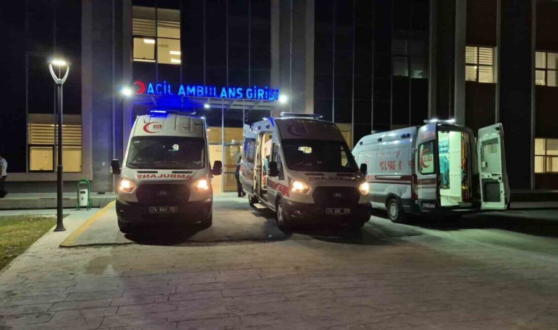 Bartın ilinde meydana gelen bir kaza sonucunda fındık toplayan işçileri