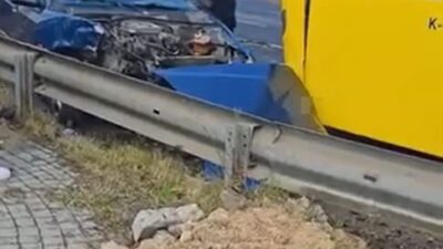 Başakşehir’de son zamanlarda meydana gelen bir trafik kazasında İETT otobüsü