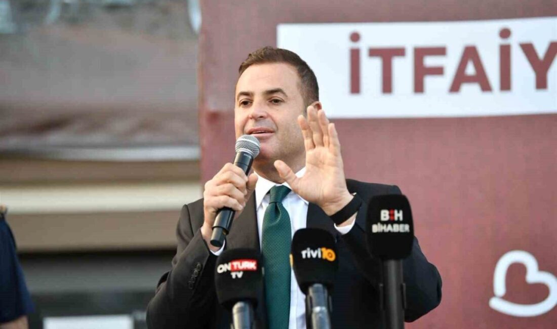 Balıkesir İtfaiyesi’ne kazandırılan yeni araçların hizmete alım töreninde konuşan Balıkesir