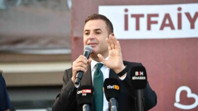 Balıkesir İtfaiyesi’ne kazandırılan yeni araçların hizmete alım töreninde konuşan Balıkesir