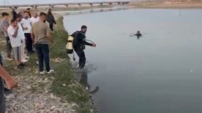 Batman Çayı’nda akıntıya kapılan bir kız çocuğunun bulunması için arama