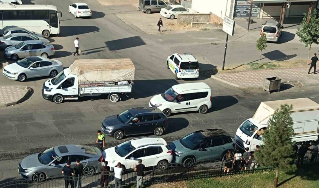 Batman’da meydana gelen zincirleme kaza, Yeni Siirt Çevre Yolu’nda sabah