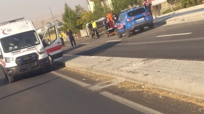 Batman-Beşiri kara yolunda bir aracın sürücüsünün kontrolünü yitirmesi sonucu meydana
