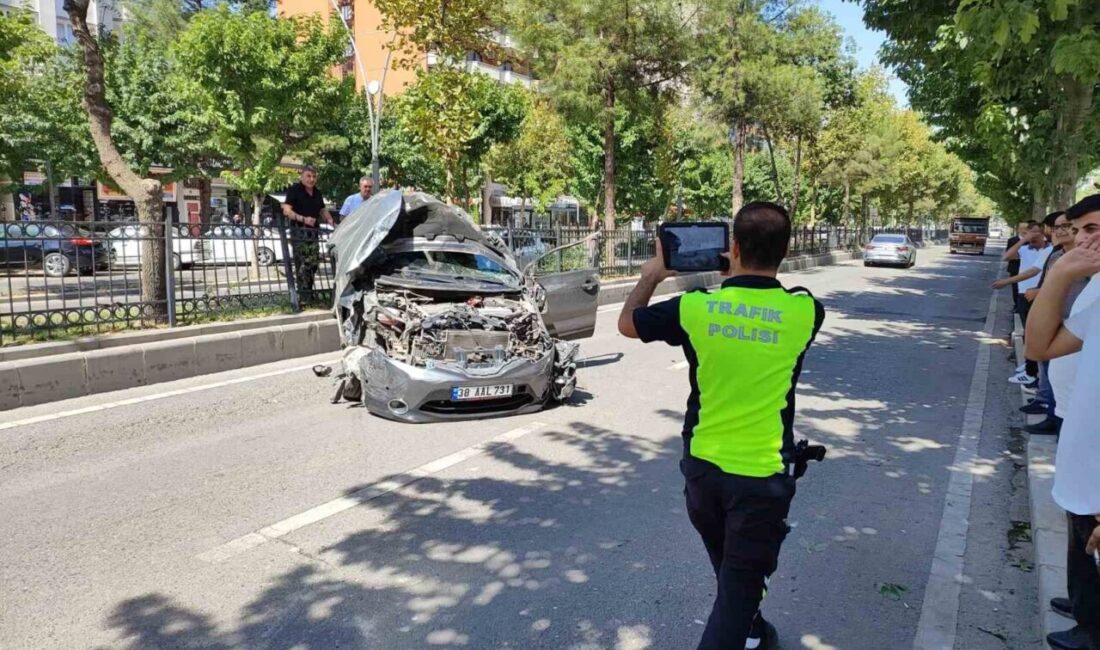 Batman’da meydana gelen bir trafik kazasında sürücü aracın kontrolünü kaybederek