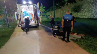 Battalgazi ilçesinde meydana gelen bir olayda, bir vatandaş elektrikli scooter