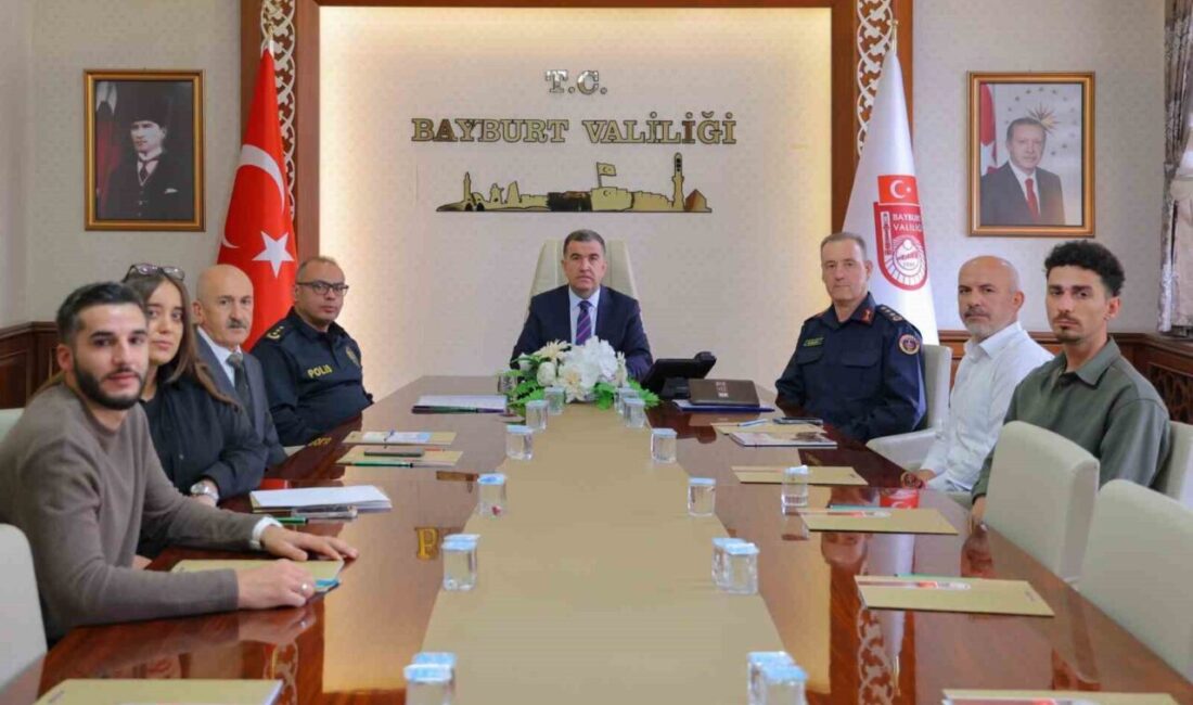 Bayburt Valisi Mustafa Eldivan, Ağustos-Eylül 2026 dönemine ait asayiş ve