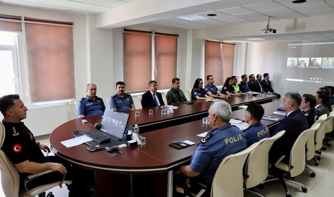 Bilecik İl Emniyet Müdürlüğü, 8 aylık asayiş çalışmalarını değerlendirdi. İl