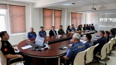 Bilecik İl Emniyet Müdürlüğü, 8 aylık asayiş çalışmalarını değerlendirdi. İl