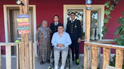 Bilecik İl Jandarma Komutanlığı ekipleri, Bilecik ilinde yaşayan gaziler ve