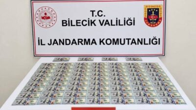 Bilecik’te jandarma ekipleri tarafından durdurulan bir araçta gerçekleştirilen aramada 202