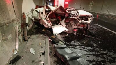Bilecik’te meydana gelen trafik kazasında otomobil ile traktör çarpıştı; 1