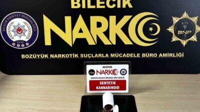 Bilecik ilinde gerçekleştirilen bir uyuşturucu operasyonunda 2 kişi polis ekipleri