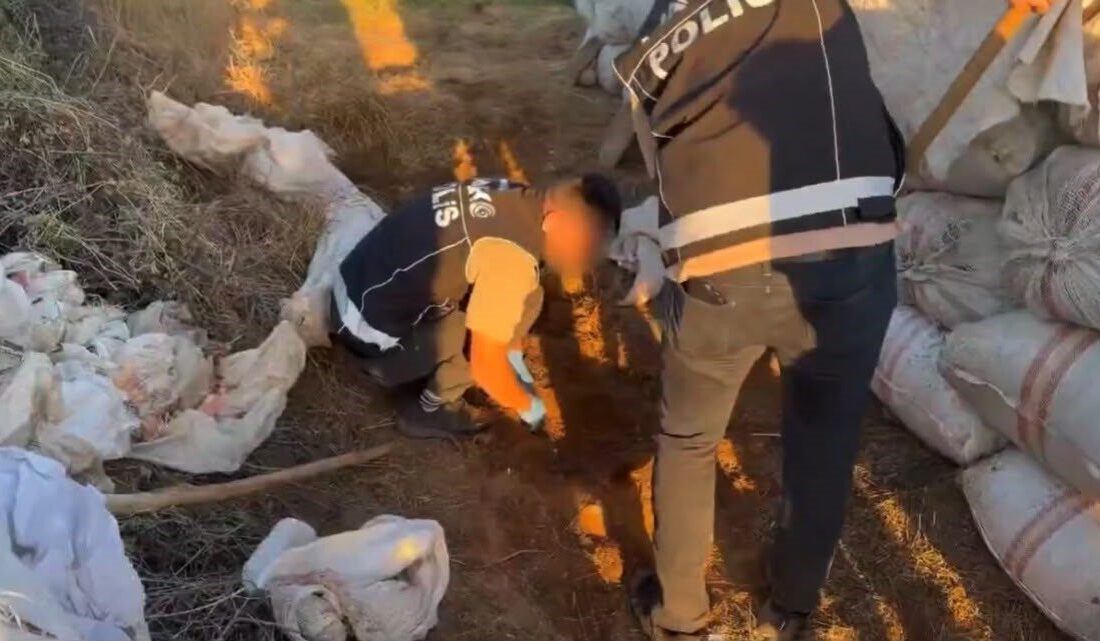 Genç ilçesinde düzenlenen bir operasyonda, 4 kilo 450 gram esrar