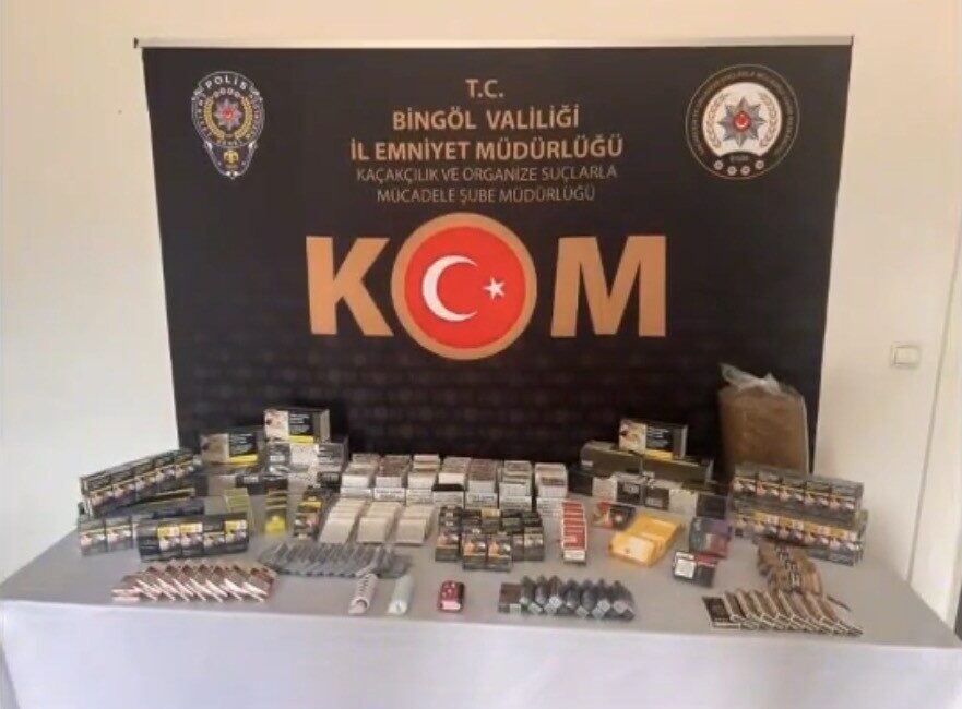 Bingöl’de polis ekipleri tarafından yürütülen operasyonlarda 38 kişi yakalandı ve