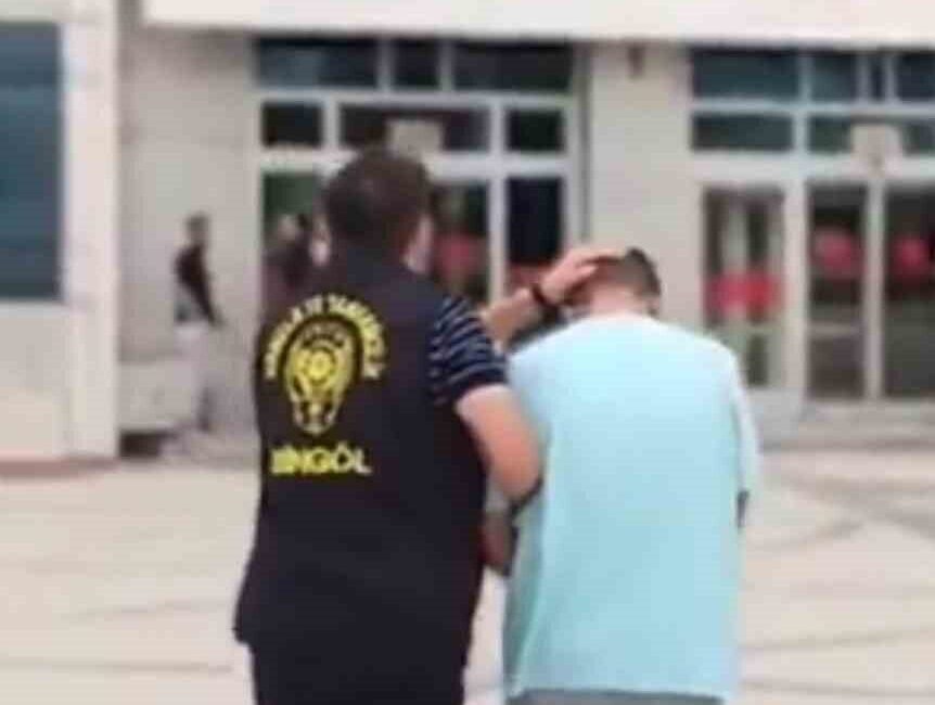 Bingöl ilinde bir iş yerinden hırsızlık yapmak suçlamasıyla gözaltına alınan