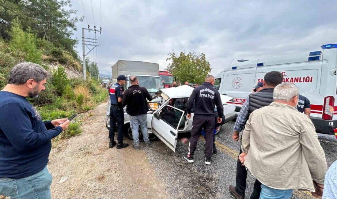 Aydın’ın Bozdoğan ilçesinde meydana gelen trafik kazasında 1 kişi hayatını