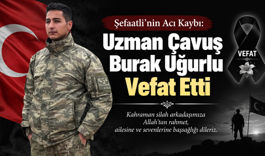 Şefaatli ilçesine bağlı Akcami köyü sakinlerinden Tuncay Uğurlu’nun oğlu, Denizli’de