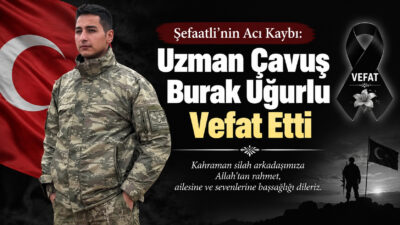 Şefaatli ilçesine bağlı Akcami köyü sakinlerinden Tuncay Uğurlu’nun oğlu, Denizli’de