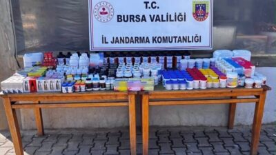 Bursa’nın Gürsu ilçesinde jandarma tarafından gerçekleştirilen bir operasyonda, piyasa değeri