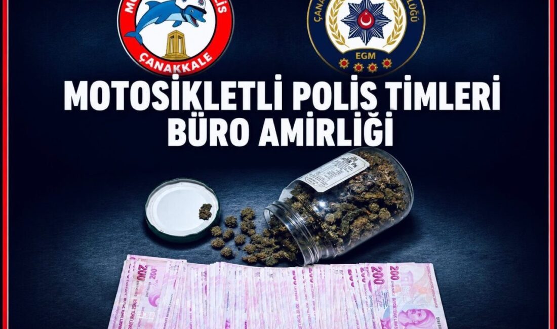 Çanakkale’de, emniyet ekipleri tarafından gerçekleştirilen huzur operasyonlarında yakalanan 12 şüpheli,