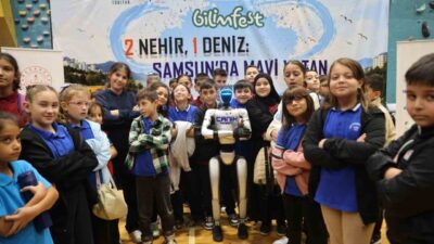 Samsun’un Canik ilçesinde düzenlenen “2 Nehir, 1 Deniz Samsun’da Mavi