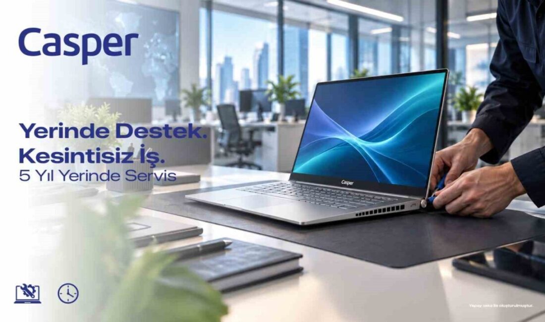 Casper, kurumsal müşterilerine Yerinde Servis hizmeti sunmaktadır. Bu hizmet, uzaktan