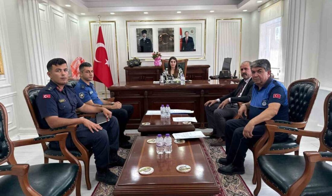 Çavdarhisar ilçesinde, Kaymakam Sevde Nur Mantı başkanlığında ve ilgili daire
