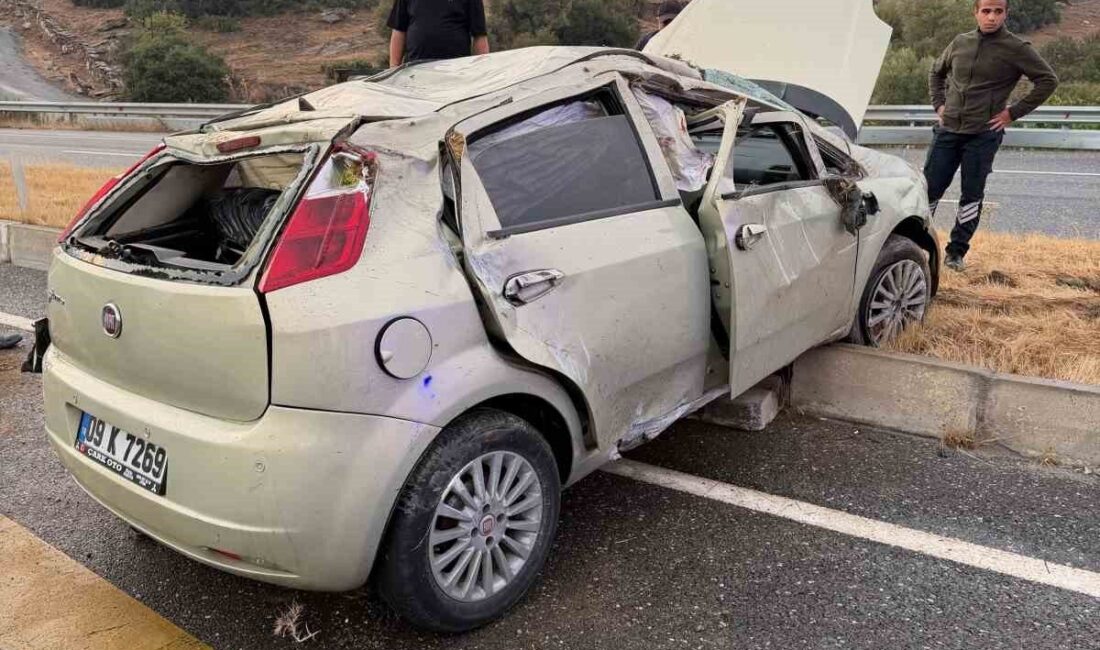 Aydın’ın Çine ilçesinde meydana gelen trafik kazasında 4 kişi yaralandı.