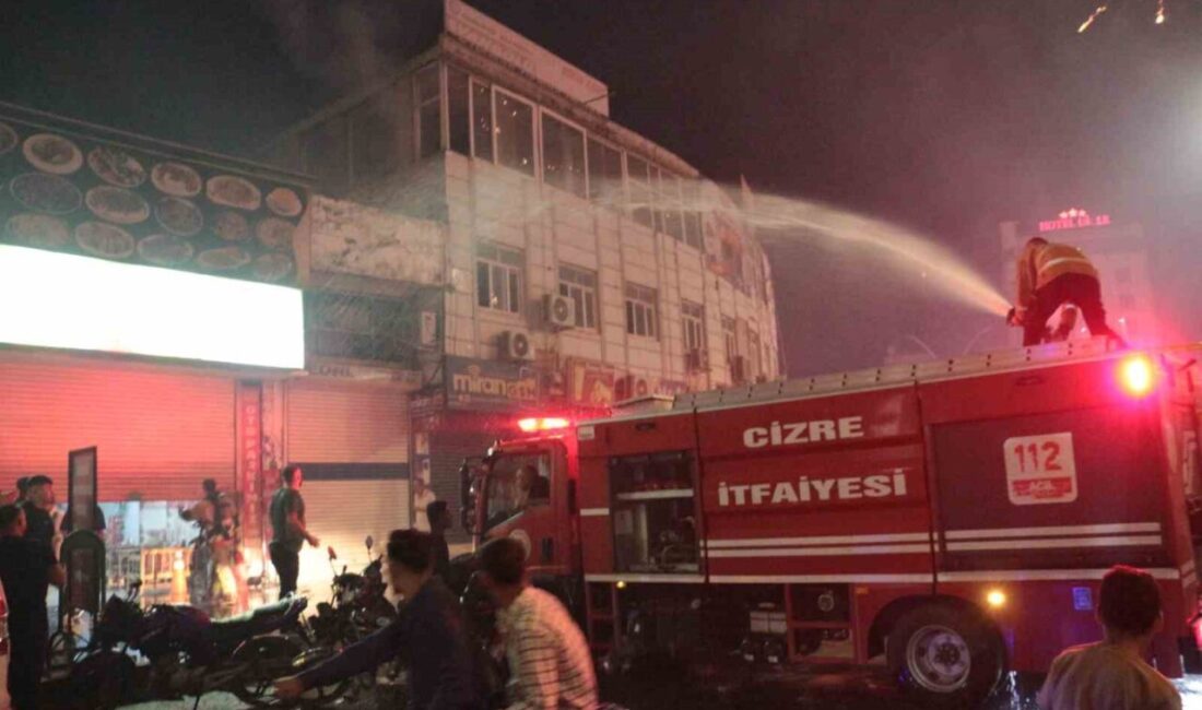 Amedspor’un zafer kutlamalarında atılan havai fişekler Cizre’de 3 iş yerinde