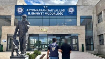 Afyonkarahisar ilinde polis, ülkeye çocukların kullanıldığı müstehcen yayınları sokmak suçundan